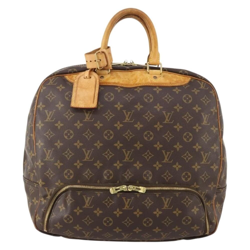 Louis Vuitton Monogram Evasion Boston Bag Brown